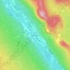 Nybergsund地形图、海拔、地势