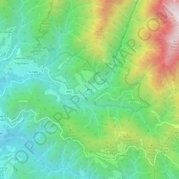 Iera地形图、海拔、地势