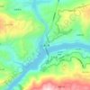 官渡口镇地形图、海拔、地势