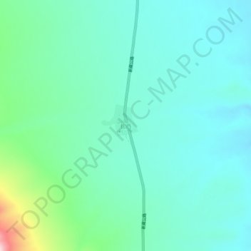 Songxi地形图、海拔、地势