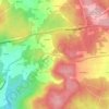 Santa Irene地形图、海拔、地势