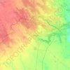 蘇博蒂察地形图、海拔、地势