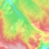 Villamudria地形图、海拔、地势
