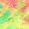 Élinghen地形图、海拔、地势