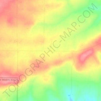 Friend地形图、海拔、地势