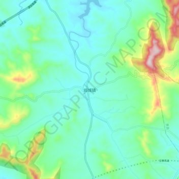 Zhengcheng地形图、海拔、地势