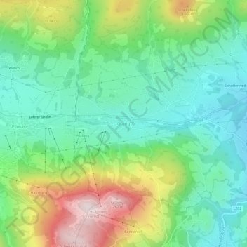 Going地形图、海拔、地势