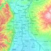 迎泽区地形图、海拔、地势