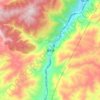 黑井镇地形图、海拔、地势