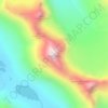Knutsholstinden地形图、海拔、地势