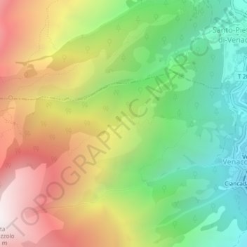 Bergeries Tatarala地形图、海拔、地势