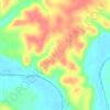 McMaster Woods Nature Preserve地形图、海拔、地势