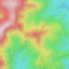 芒花寨地形图、海拔、地势