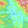 宝藏镇地形图、海拔、地势