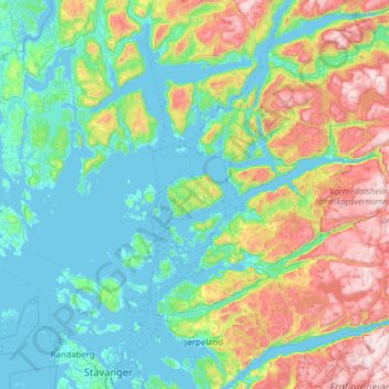 Ombo地形图、海拔、地势