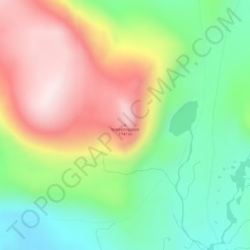 Masseringsnosi地形图、海拔、地势