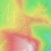 雷洞坪地形图、海拔、地势