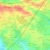 Les Pommiers地形图、海拔、地势