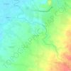 Binaliw地形图、海拔、地势