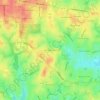 Little Run Estates地形图、海拔、地势