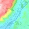 Daisy地形图、海拔、地势