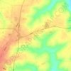 索家屯地形图、海拔、地势