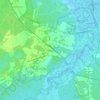 Petersburg地形图、海拔、地势