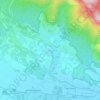 Araya地形图、海拔、地势