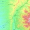 方山县地形图、海拔、地势