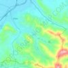 南倉洞地形图、海拔、地势