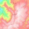 邓家土家族乡地形图、海拔、地势