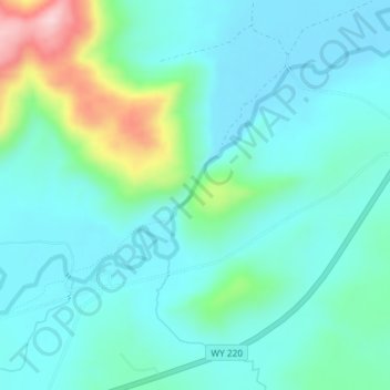 Devils Gate地形图、海拔、地势