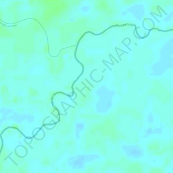 San Pedro地形图、海拔、地势
