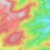 La Valette地形图、海拔、地势