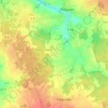 Kerio地形图、海拔、地势