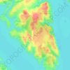 Swann地形图、海拔、地势