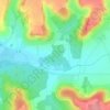 Le Plesnoy地形图、海拔、地势