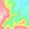 Morro do Peru地形图、海拔、地势