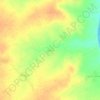 Lodon地形图、海拔、地势