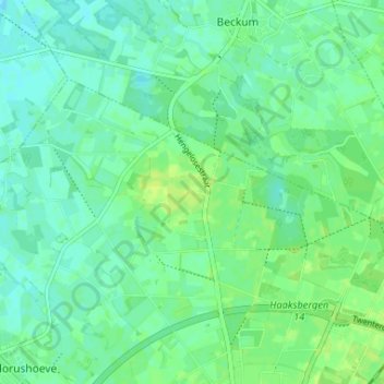 Stepelo地形图、海拔、地势