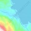 Puerto Río Tranquilo地形图、海拔、地势