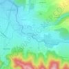 Lagarrigue地形图、海拔、地势