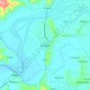 Bangued地形图、海拔、地势