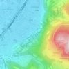 Parc Hubert Dubedout地形图、海拔、地势