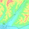陶然镇地形图、海拔、地势