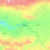 同德县地形图、海拔、地势