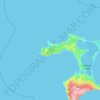 Chatham Island地形图、海拔、地势