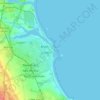 Blyth地形图、海拔、地势
