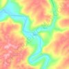 Harpole地形图、海拔、地势