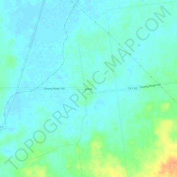 Jump地形图、海拔、地势